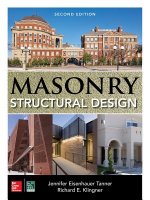 Masonry Structural Design, Second Edition