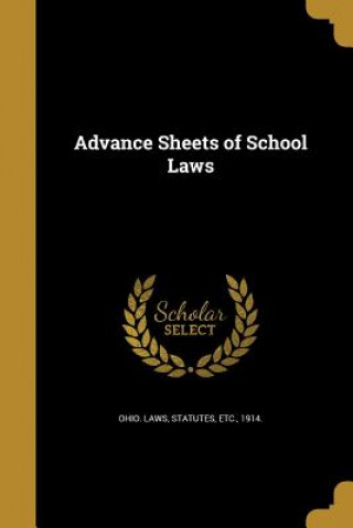 ADVANCE SHEETS OF SCHOOL LAWS