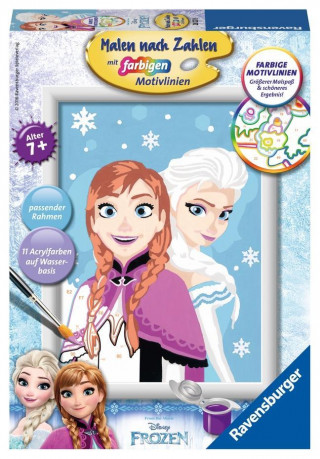 Disney Frozen. Malen nach Zahlen