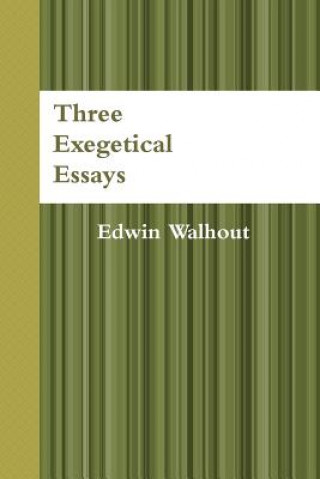 Three Exegetical Essays