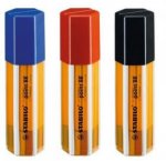 Fineliner - STABILO point 88 - 20er Big point Box zufällig in einer der 3 Farben  - mit 20 verschiedenen Farben