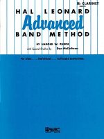 HAL LEONARD ADVD BAND METHOD
