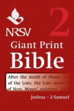 NRSV Giant Print Bible: Volume 2, Joshua - 2 Samuel