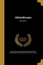 GER-ABHANDLUNGEN BAND ABH 2