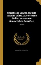 GER-CHRISTLICHE LEHREN AUF ALL