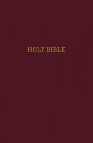 KJV, Gift and Award Bible, Imitation Leather, Burgundy, Red Letter Edition