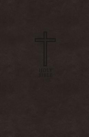 KJV, Value Thinline Bible, Compact, Imitation Leather, Black, Red Letter Edition