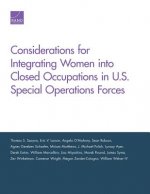 Considerations for Integrating Women into Closed Occupations in U.S. Special Operations Forces