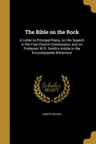 BIBLE ON THE ROCK