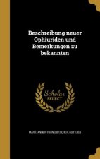 GER-BESCHREIBUNG NEUER OPHIURI
