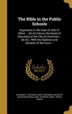 BIBLE IN THE PUBLIC SCHOOLS