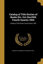 CATALOG OF TITLE ENTRIES OF BK