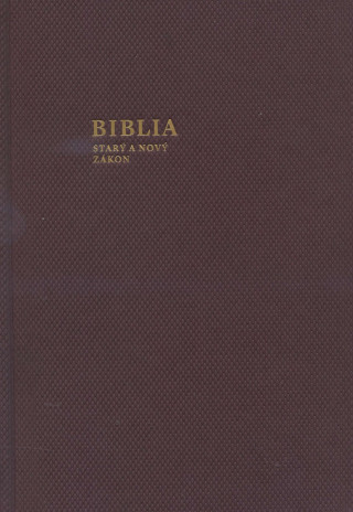Biblia (baklažánová farba)