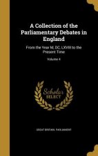 COLL OF THE PARLIAMENTARY DEBA