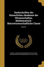 GER-DENKSCHRIFTEN DER KAISERLI