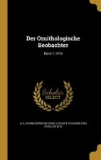 GER-ORNITHOLOGISCHE BEOBACHTER