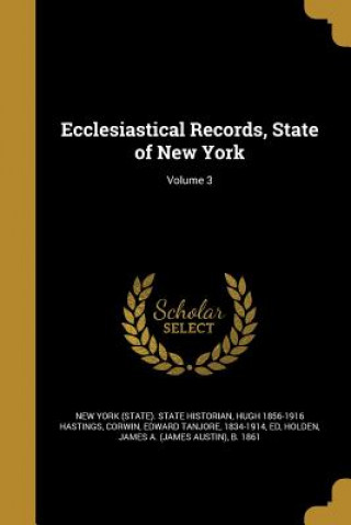 ECCLESIASTICAL RECORDS STATE O