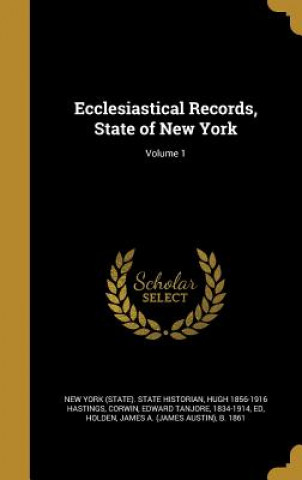 ECCLESIASTICAL RECORDS STATE O