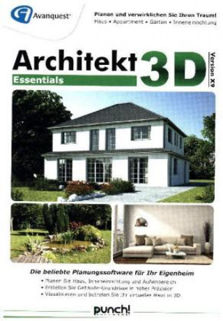 Architekt 3D X9 Essentials. Für Windows Vista/7/8/10
