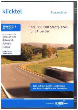 klickTel Routenplaner 2016/2017. Für  Windows Vista/7/8