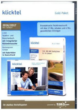 klickTel Gold-Paket 2016/2017. Für Windows Vista/7/8/10