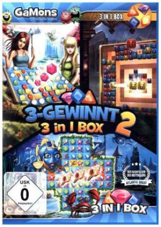 GaMons - 3-Gewinnt 3 in 1 Box 2. Für Windows Vista/7/8/8.1/10