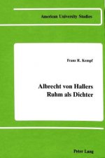 Albrecht von Hallers Ruhm als Dichter