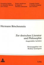 Zur Deutschen Literatur und Philosophie. Ausgewaehlte Aufsaetze