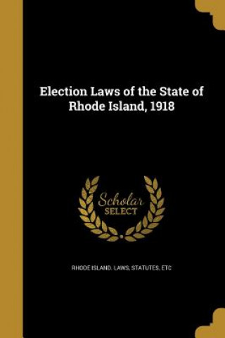 ELECTION LAWS OF THE STATE OF