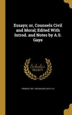 ESSAYS OR COUNSELS CIVIL & MOR