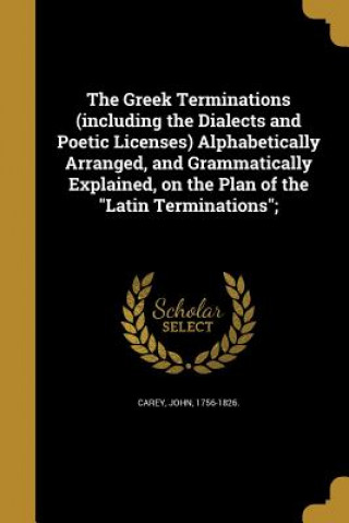 GREEK TERMINATIONS (INCLUDING