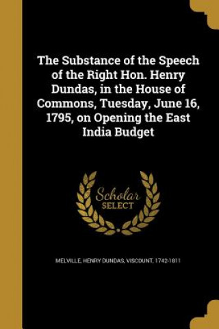 SUBSTANCE OF THE SPEECH OF THE