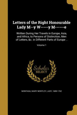LETTERS OF THE RIGHT HONOURABL
