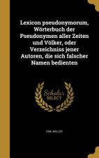 GER-LEXICON PSEUDONYMORUM WORT