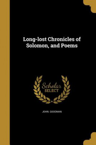 LONG-LOST CHRON OF SOLOMON & P