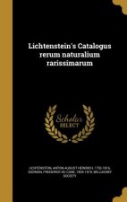 LAT-LICHTENSTEINS CATALOGUS RE