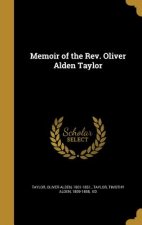 MEMOIR OF THE REV OLIVER ALDEN