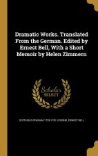 DRAMATIC WORKS TRANSLATED FROM