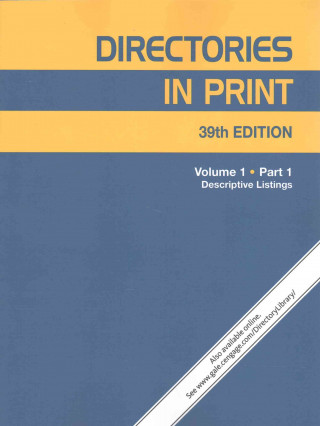 DIRECTORIES IN PRINT 39/E