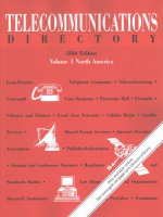 TELECOMMUNICATIONS DIRECTORY 2