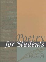 Poetry for Students