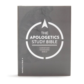 CSB Apologetics Study Bible, Hardcover, Indexed: Black Letter, Defend Your Faith, Study Notes and Commentary, Ribbon Marker, Sewn Binding, Easy-To-Rea