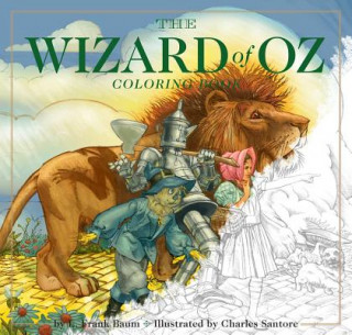 Wizard of Oz Coloring Book (Charles Santore)(Brožovaná)