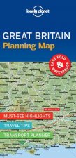 Lonely Planet Great Britain Planning Map