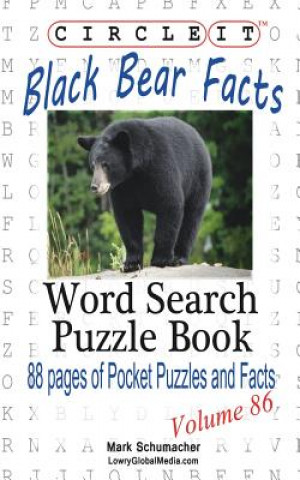 Circle It, Black Bear Facts, Word Search, Puzzle Book