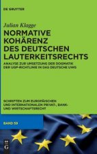 Normative Koharenz des deutschen Lauterkeitsrechts