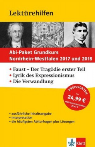 Abi-Paket Grundkurs Nordrhein-Westfalen 2017 und 2018, 3 Tle.