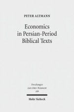 Economics in Persian-Period Biblical Texts