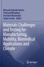 Materials Challenges and Testing for Manufacturing, Mobility, Biomedical Applications and Climate