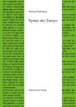 Syntax des Turoyo